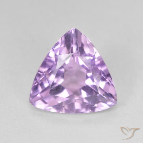 2.78ct Natürlicher Rosa Iris Violett Amethyst, Trillion, VVS-VS