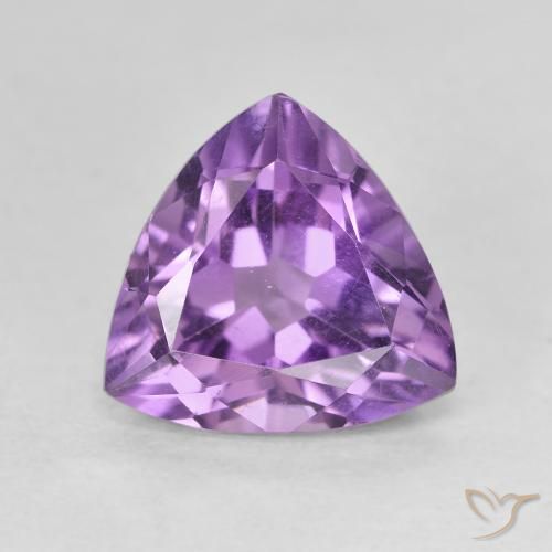 2.82ct Natürlicher Iris Violett Amethyst, Trillion, VVS-VS