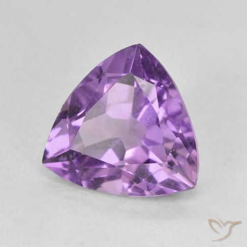9,17 ctw natürlicher Iris Violett Amethyst, Trillion, VVS-VS