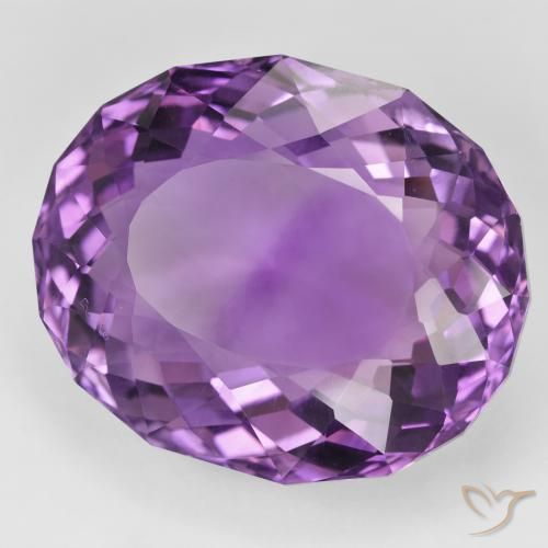 9,17 ctw natürlicher Tiefviolettes Violett Amethyst, Oval, VVS