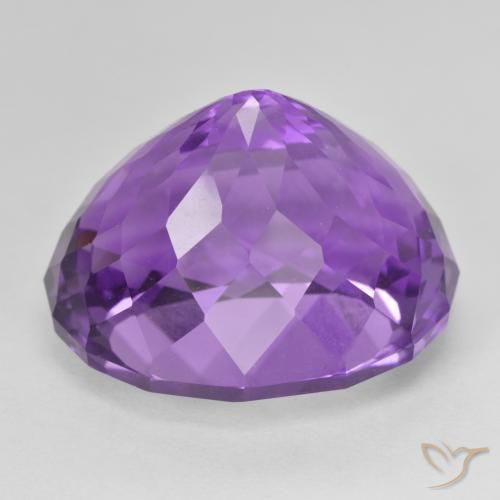 9,17 ctw natürlicher Intensives Violett Amethyst, Oval, VVS