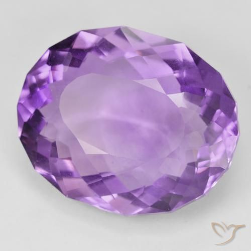 9,17 ctw natürlicher Lebhaftes Violett Amethyst, Oval, VVS
