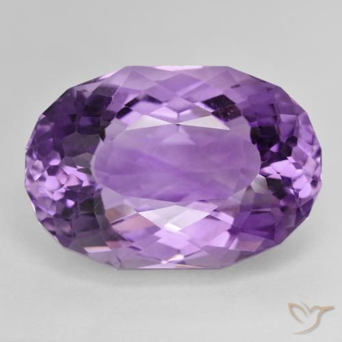 26.10ct Natürlicher Tiefviolettes Violett Amethyst, Oval, VVS