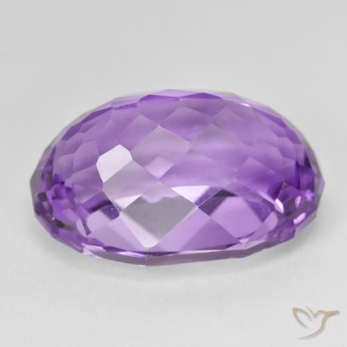 9,17 ctw natürlicher Tiefviolettes Violett Amethyst, Oval, VVS