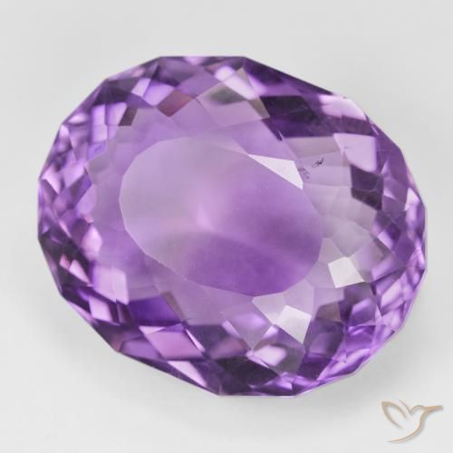 9,17 ctw natürlicher Lebhaftes Violett Amethyst, Oval, VVS-VS