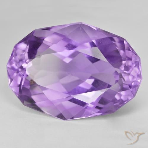 9,17 ctw natürlicher Mittelviolett Amethyst, Oval, VVS-VS