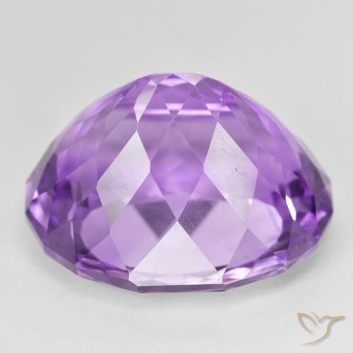 9,17 ctw natürlicher Mittelviolett Amethyst, Oval, VVS-VS