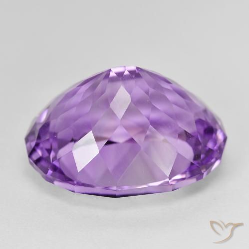 9,17 ctw natürlicher Rosaig-violett Amethyst, Oval, VVS-VS