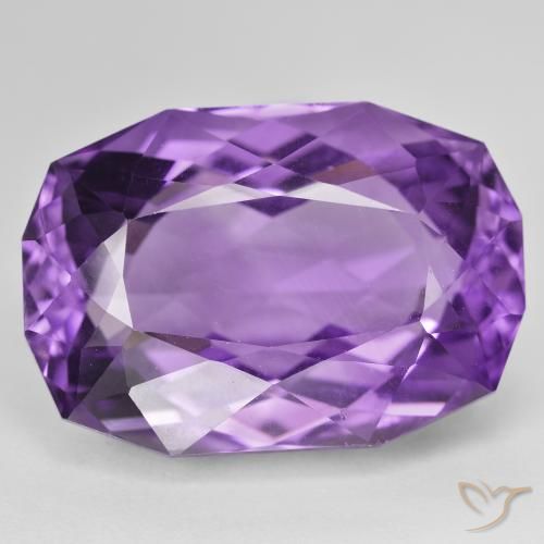 36.31ct Natürlicher Mittelviolett Amethyst, Kissen, VVS-VS