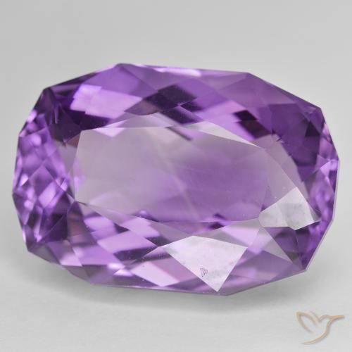 9,17 ctw natürlicher Mittelviolett Amethyst, Kissen, VVS-VS