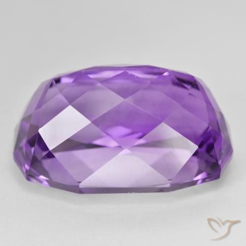 9,17 ctw natürlicher Mittelviolett Amethyst, Kissen, VVS-VS