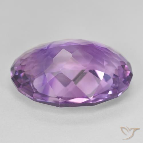 9,17 ctw natürlicher Lilaisch-violett Amethyst, Oval, VVS-VS