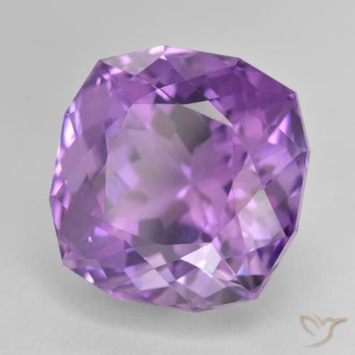 9,17 ctw natürlicher Intensives Violett Amethyst, Kissen, VVS-VS