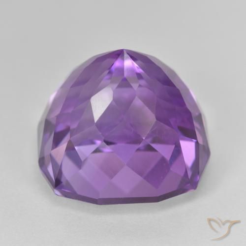 9,17 ctw natürlicher Intensives Violett Amethyst, Kissen, VVS-VS