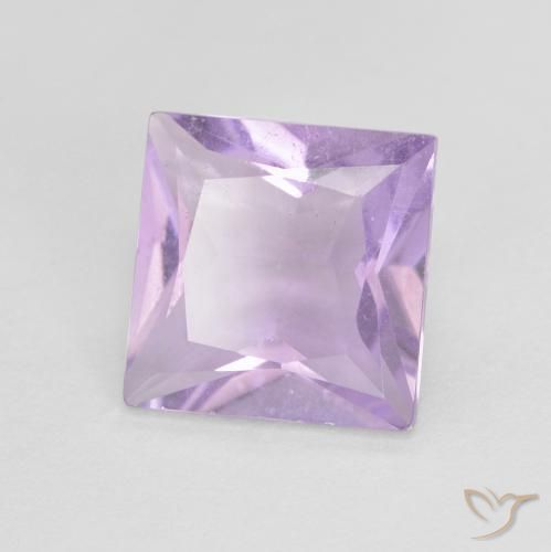 9,17 ctw natürlicher Rosaig-violett Amethyst, Quadrat, VS