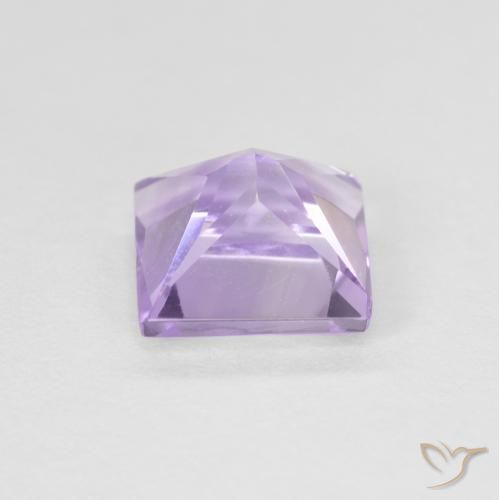 9,17 ctw natürlicher Hellrosa Violett Amethyst, Quadrat, VS