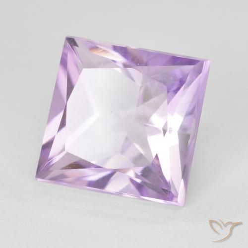 9,17 ctw natürlicher Mittelviolett Amethyst, Quadrat, VVS