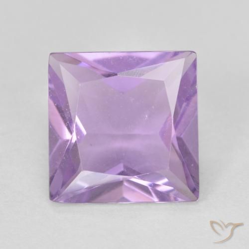 1.20ct Natürlicher Iris Violett Amethyst, Quadrat, VS