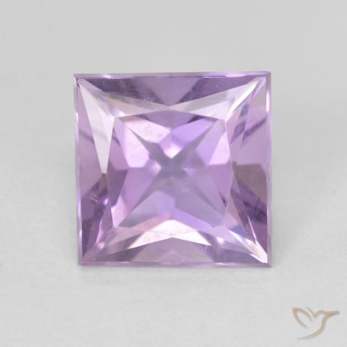 1.97ct Natürlicher hellviolett Amethyst, Quadrat, VS