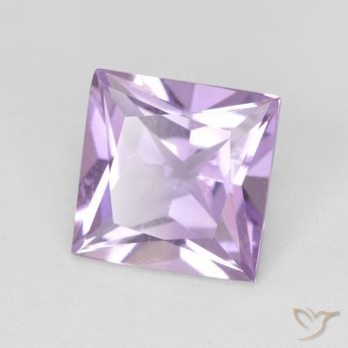 9,17 ctw natürlicher hellviolett Amethyst, Quadrat, VS