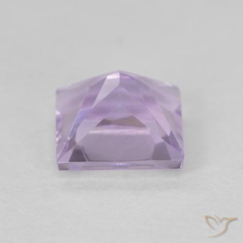 9,17 ctw natürlicher hellviolett Amethyst, Quadrat, VVS-VS