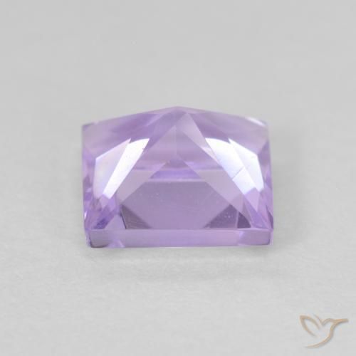 9,17 ctw natürlicher hellviolett Amethyst, Quadrat, VVS