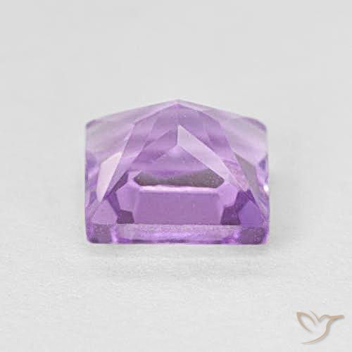 9,17 ctw natürlicher Rosa Iris Violett Amethyst, Quadrat, VVS