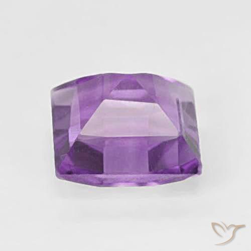 9,17 ctw natürlicher Rosaig-violett Amethyst, Quadrat, VVS-VS