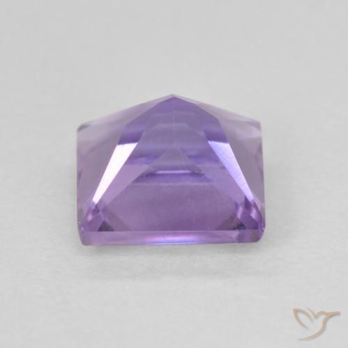 9,17 ctw natürlicher Rosaig-violett Amethyst, Quadrat, VVS-VS