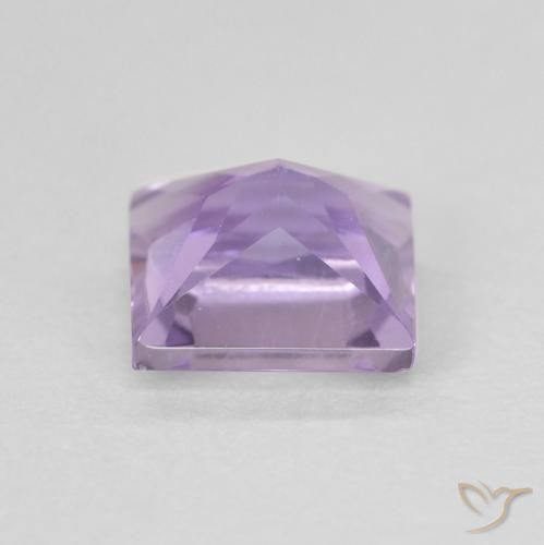 9,17 ctw natürlicher Rosaig-violett Amethyst, Quadrat, VVS-VS