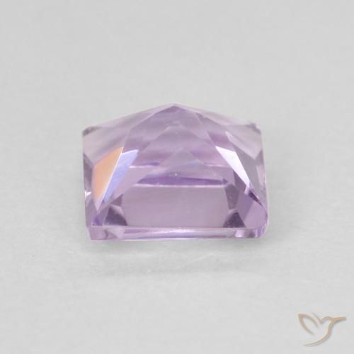 9,17 ctw natürlicher hellviolett Amethyst, Quadrat, VVS