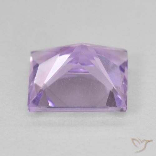 9,17 ctw natürlicher hellviolett Amethyst, Quadrat, VVS-VS