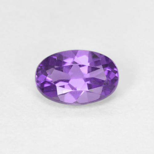 9,17 ctw natürlicher tiefviolett Amethyst, Oval Schliff, VVS-VS