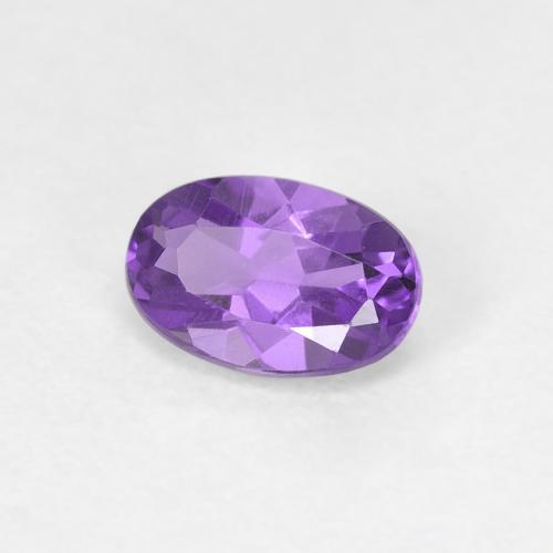 9,17 ctw natürlicher tiefviolett Amethyst, Oval Schliff, VVS-VS