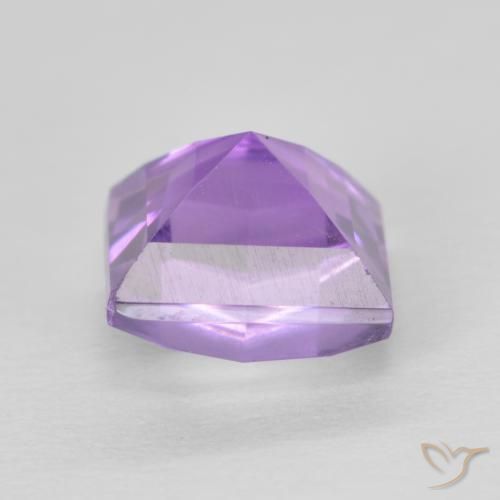 9,17 ctw natürlicher Mittelviolett Amethyst, Quadrat, VVS-VS