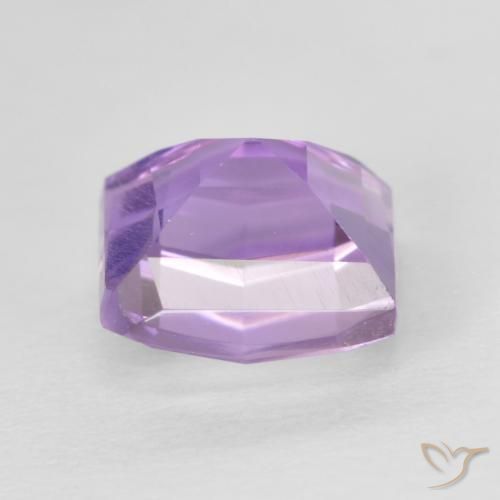 9,17 ctw natürlicher Rosaig-violett Amethyst, Quadrat, VVS-VS