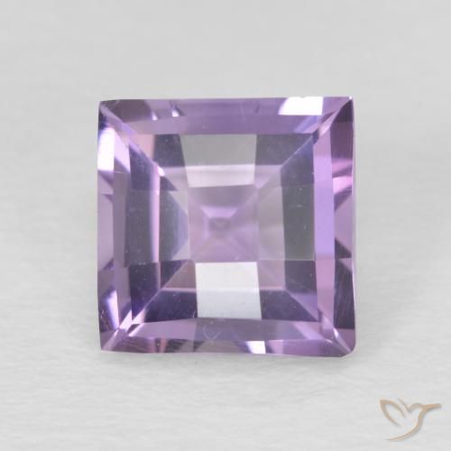 1.73ct Natürlicher Tiefes Irisviolett Amethyst, Quadrat, VVS-VS