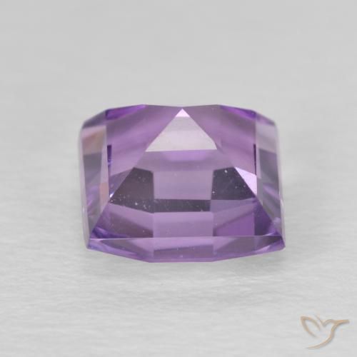 9,17 ctw natürlicher Tiefes Irisviolett Amethyst, Quadrat, VVS-VS