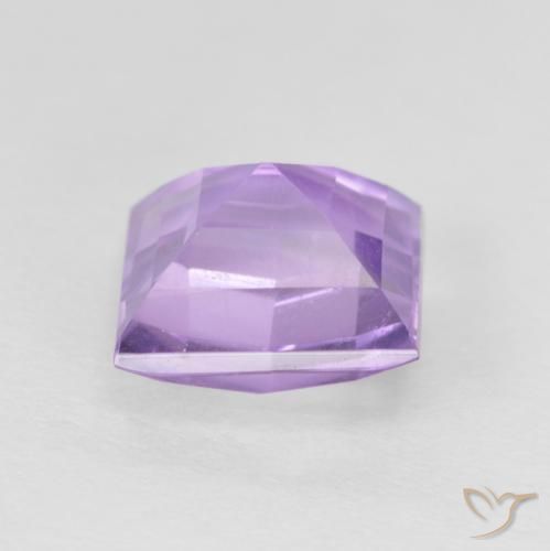 9,17 ctw natürlicher Mittelviolett Amethyst, Quadrat, VVS-VS