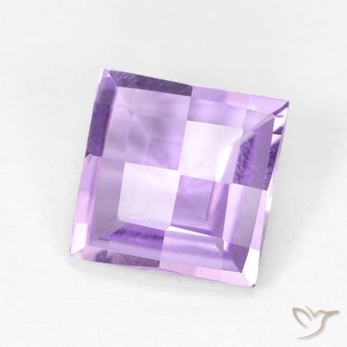 9,17 ctw natürlicher Mittelviolett Amethyst, Quadrat, SI