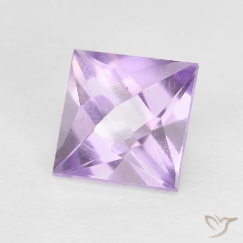 9,17 ctw natürlicher Mittelviolett Amethyst, Quadrat, VVS