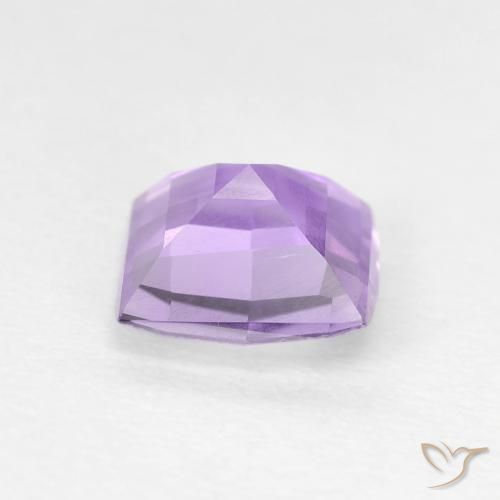 9,17 ctw natürlicher Helles rosa Violett Amethyst, Quadrat, VVS-VS