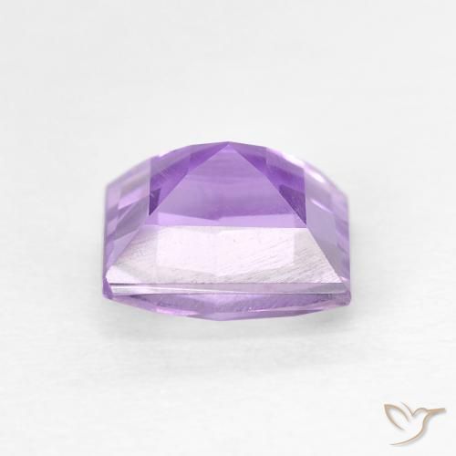 9,17 ctw natürlicher Hellrosa Violett Amethyst, Quadrat, VVS-VS