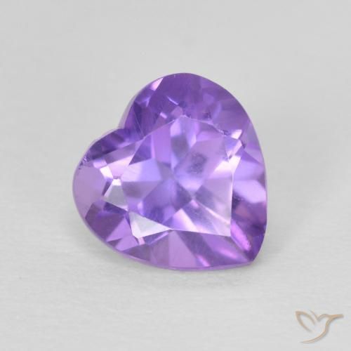9,17 ctw natürlicher Mittelviolett Amethyst, Herz, VS