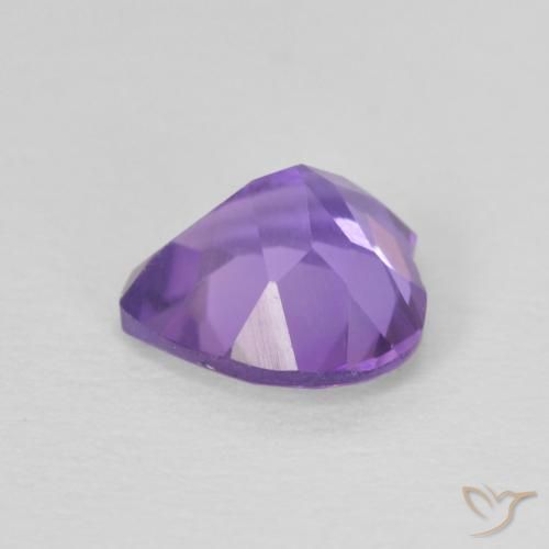 9,17 ctw natürlicher Mittelviolett Amethyst, Herz, VS