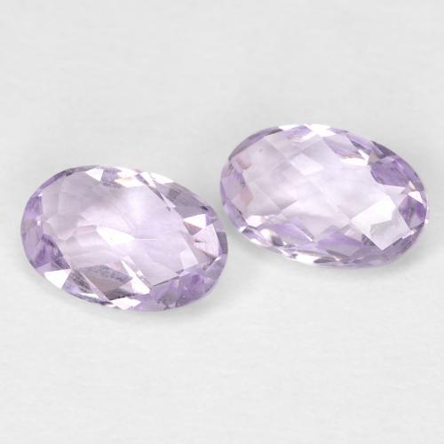 0.74 ct natürliche Rosaig-violett Amethyst-Edelsteine, Oval, VS