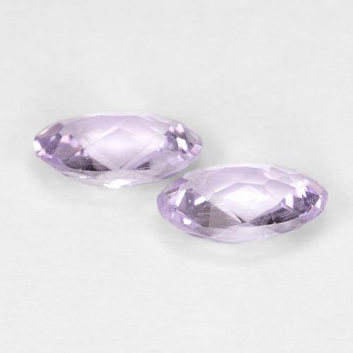0.74 ct natürliche Rosaig-violett Amethyst-Edelsteine, Oval, VS