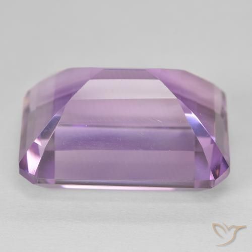 9,17 ctw natürlicher Medium Light Purplish-Violet Amethyst, Oktagonschliff, VVS