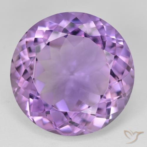 26.62ct Natürlicher Mittelviolett Amethyst, Runden, VVS-VS