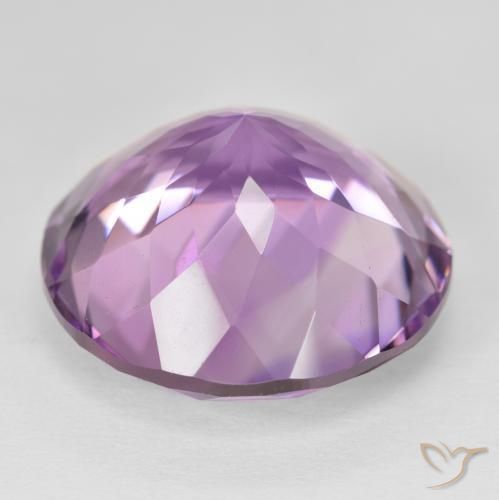 9,17 ctw natürlicher Mittelviolett Amethyst, Runden, VVS-VS